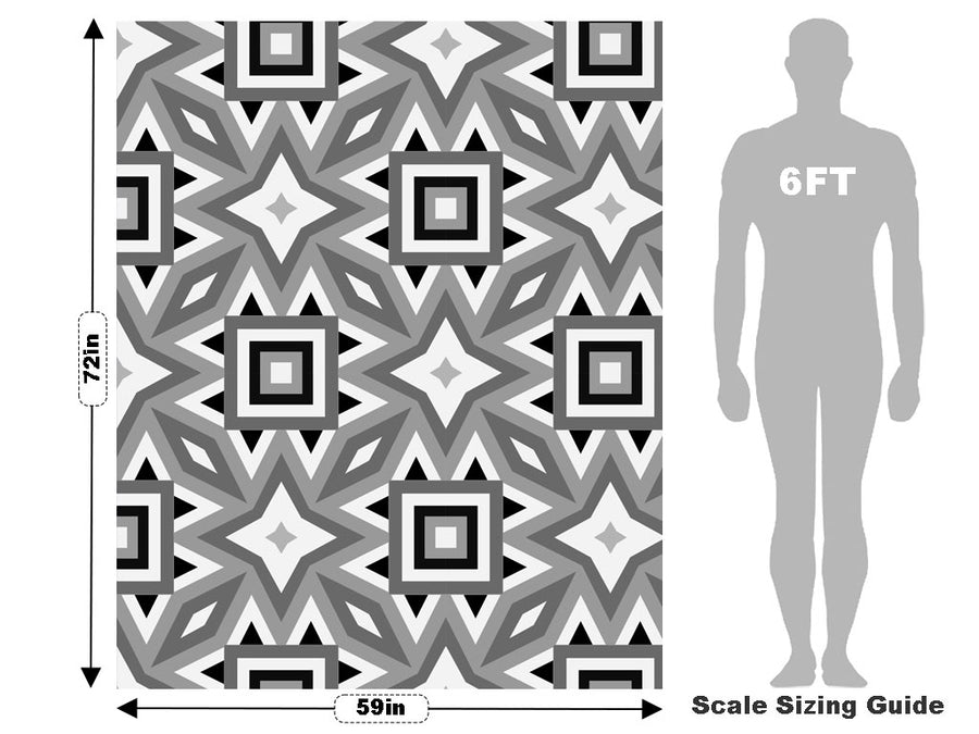 Starry Eyes Art Deco Vehicle Wrap Scale~Rwraps Series 914 Starry Eyes Art Deco Measurements~1