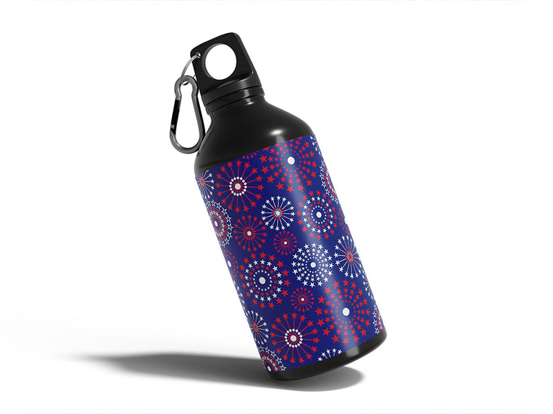 starry skies Water Bottle DIY Stickers