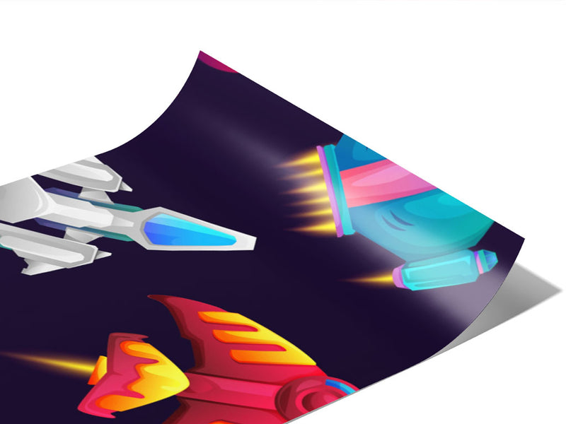 Starship Infantry Science Fiction Vinyl Wraps~Rwraps Series 914 Digitally Printed Vinyl Wrap~0