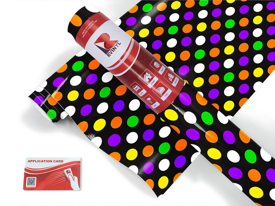 startled still polka dot Craft Vinyl Roll