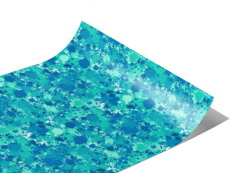 Stay Home Paint Splatter Vinyl Wraps~Rwraps Series 914 Digitally Printed Vinyl Wrap~0