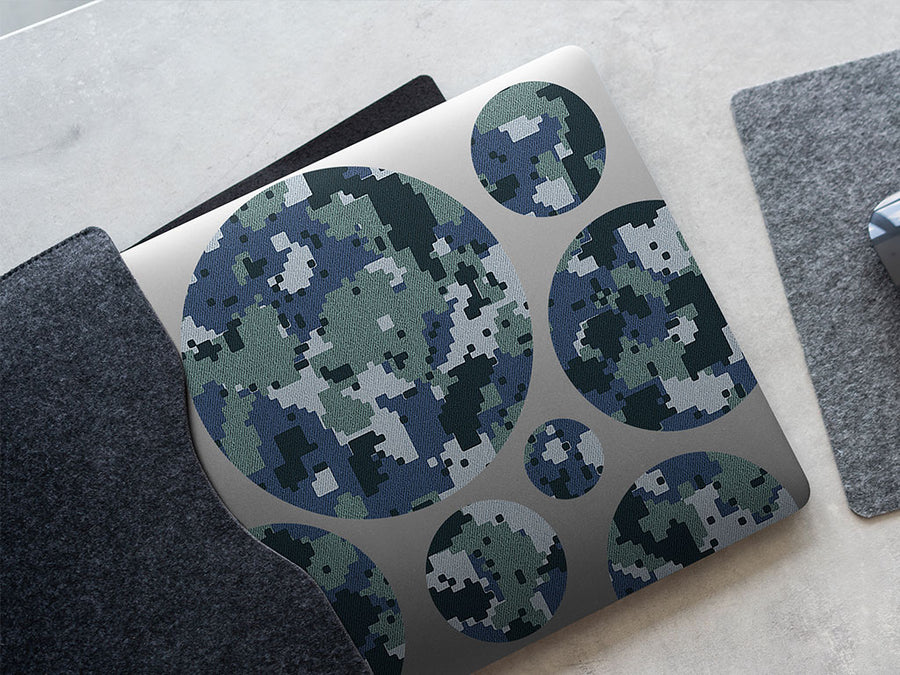steel marpat camouflage DIY Laptop Stickers