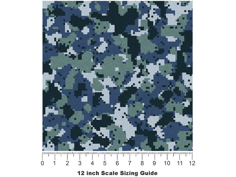 steel Marpat Camouflage Vinyl Film Pattern Size 12 inch Scale~Rwraps steel Marpat Camouflage Sizing Chart~3