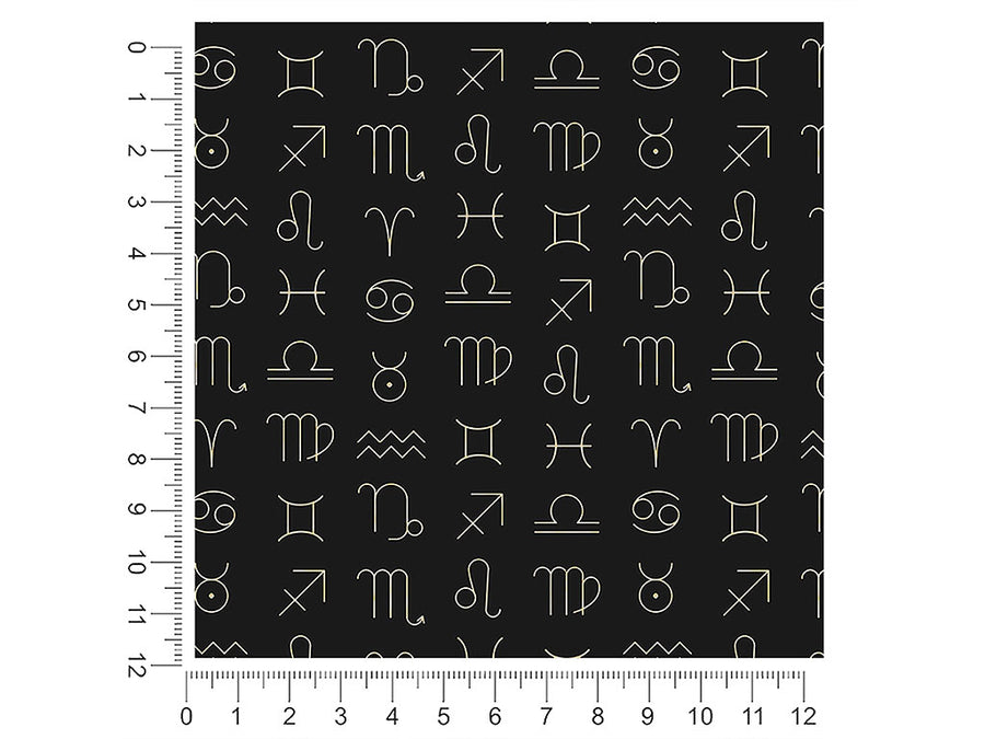 stellar symbols astrology 1ft x 1ft Craft Sheets