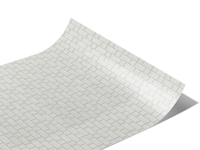 Stepped Grey Brick Vinyl Wraps~Rwraps Series 914 Digitally Printed Vinyl Wrap~1