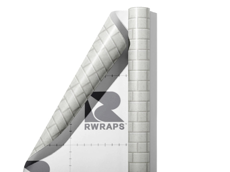 Stepped Grey Brick Wrap Film Sheets~Rwraps Series 914 Stepped Grey Brick Scrolled Sheet~4