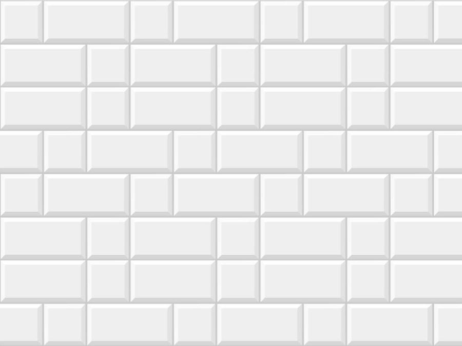 Stepped White Brick Vinyl Wrap Pattern~Rwraps Series 914 Digitally Printed Vinyl Wrap~0