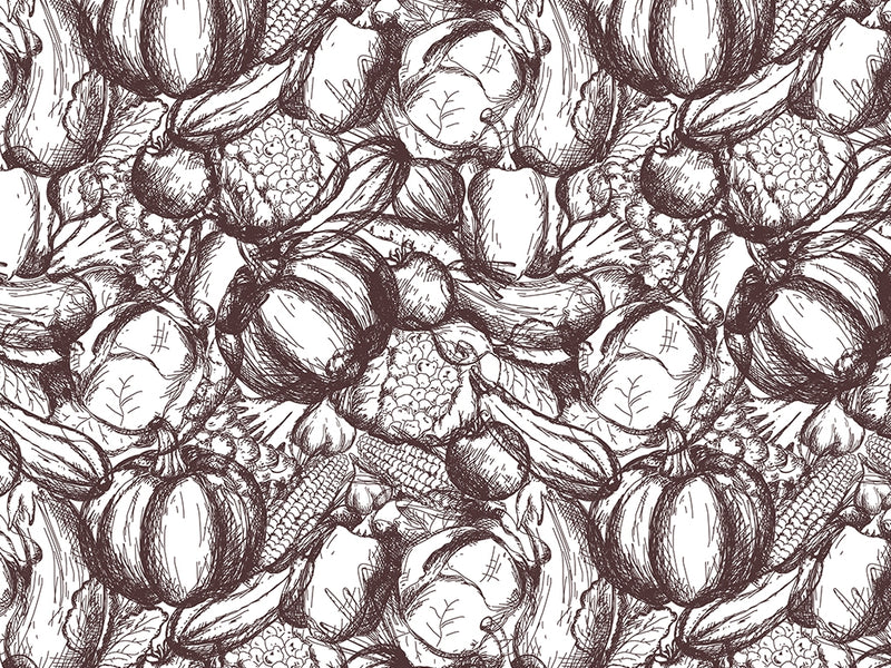 Still Life Harvest Gardening Vinyl Wrap Pattern~Rwraps Series 914 Digitally Printed Vinyl Wrap~0