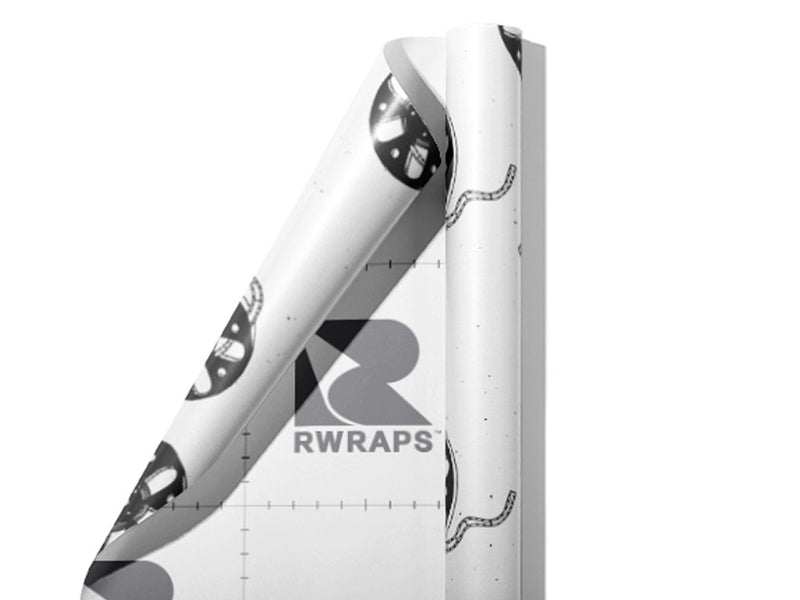 Still Reeling Movie Wrap Film Sheets~Rwraps Series 914 Still Reeling Movie Scrolled Sheet~3