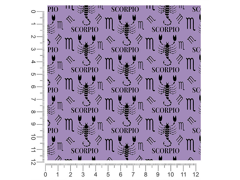 stinging scorpion astrology 1ft x 1ft Craft Sheets