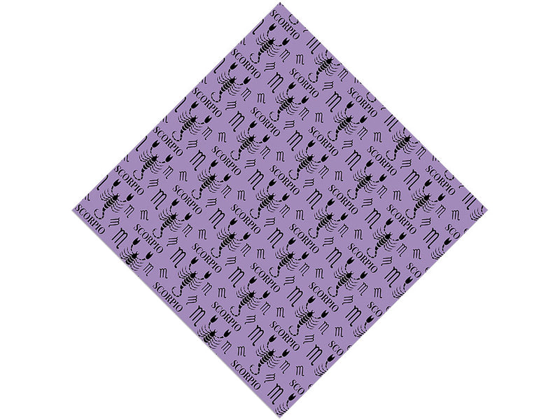 Stinging Scorpion Astrology Vinyl Wrap Pattern