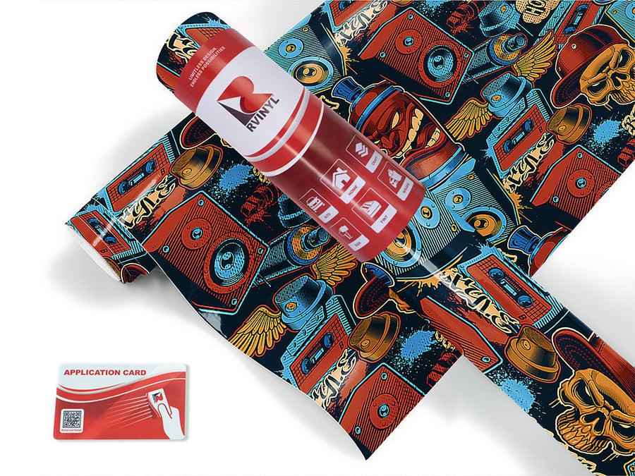 stomping ground graffiti Craft Vinyl Roll