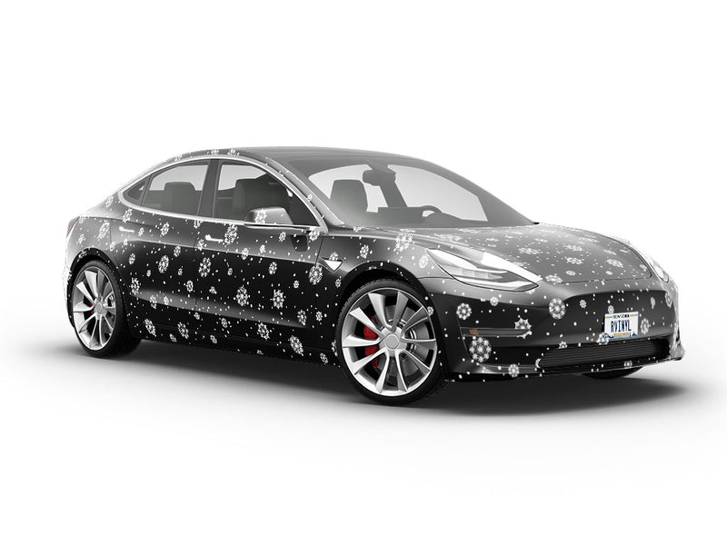Stone Cold Snow Vehicle Vinyl Wrap