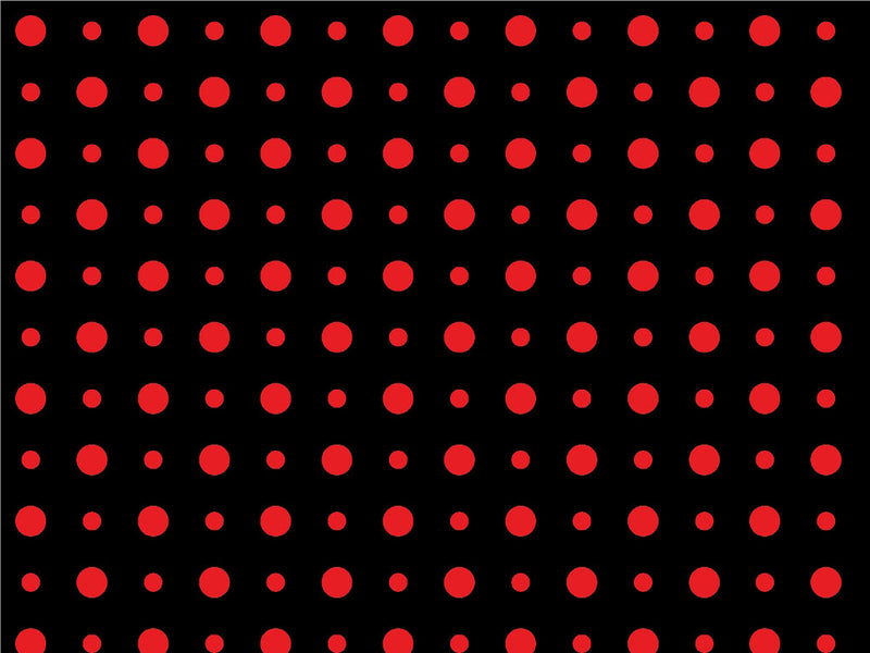 Stoplight Red Polka Dot Vinyl Wrap Pattern~Rwraps Series 914 Digitally Printed Vinyl Wrap~0