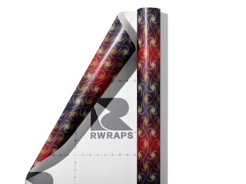 Stoplight Stories Optical Illusion Wrap Film Sheets~Rwraps Series 914 Stoplight Stories Optical Illusion Scrolled Sheet~3