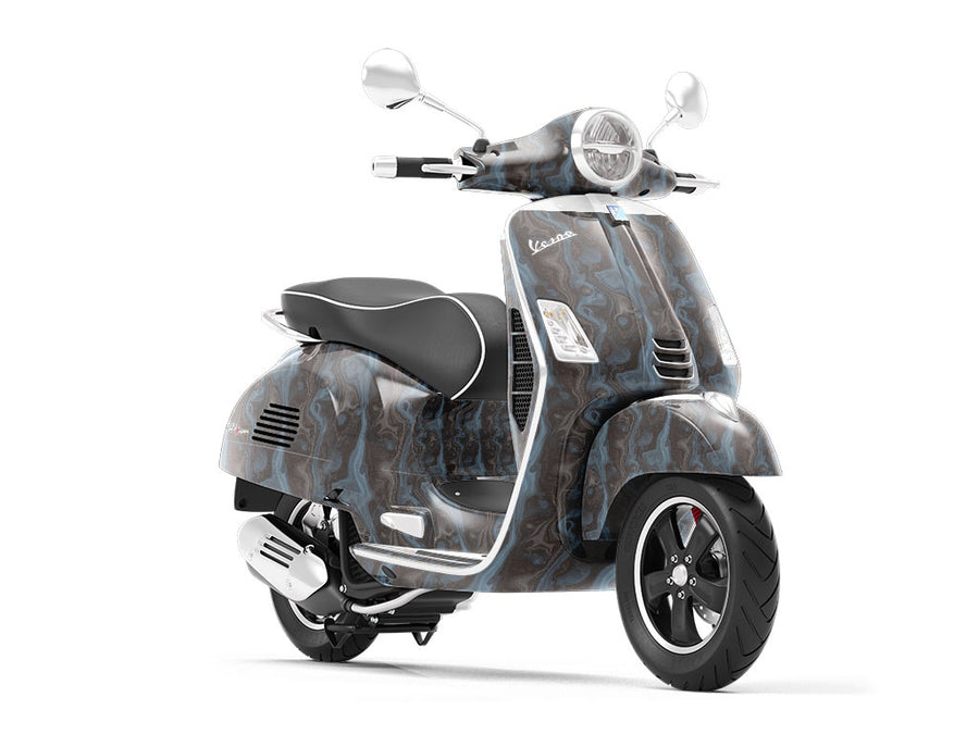 Stormy Night Epoxy-Resin Vespa Scooter Wrap Film