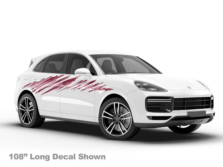 Street Chalk SUV Custom Body Graphic