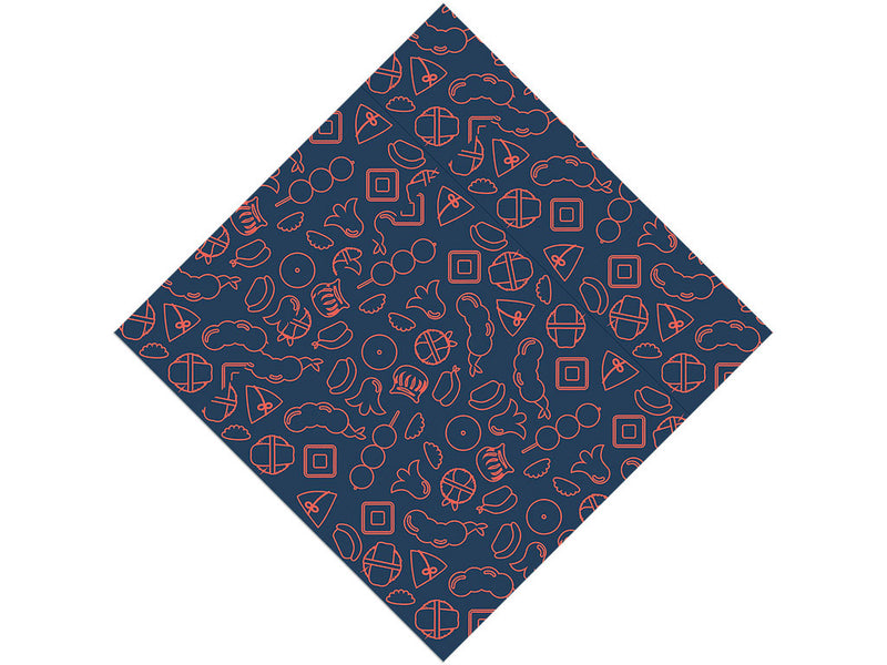 Street Food Food Vinyl Wrap Pattern