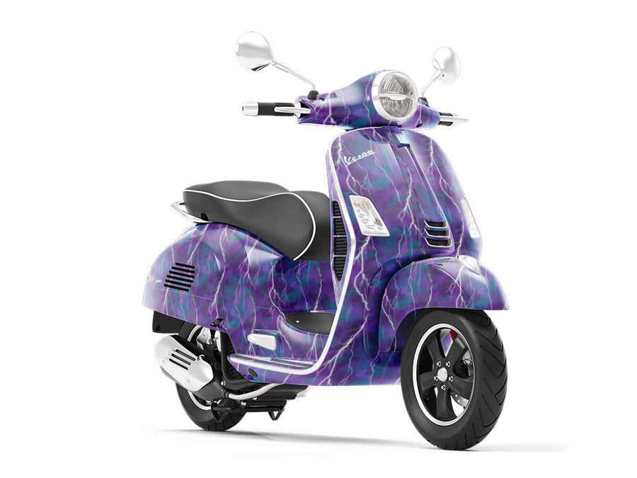 Stricken Down Sky Vespa Scooter Wrap Film