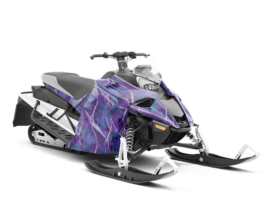 Stricken Down Sky Custom Wrapped Snowmobile