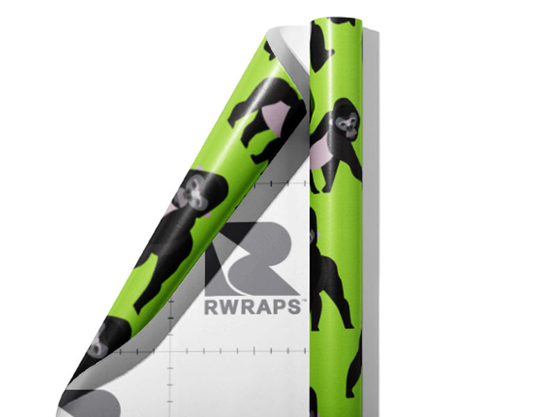 Striking Poses Primate Wrap Film Sheets~Rwraps Series 914 Striking Poses Primate Scrolled Sheet~3