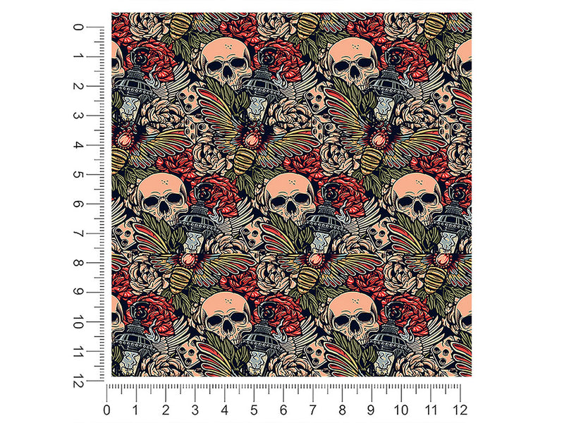 strong detailing tattoo 1ft x 1ft Craft Sheets