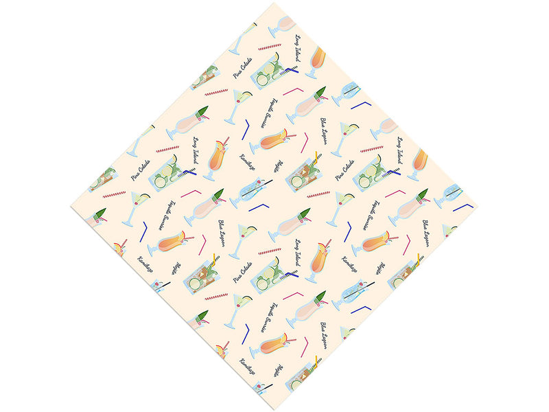 Strong Drinks Alcohol Vinyl Wrap Pattern