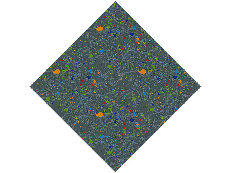 Strong Hand Paint Splatter Vinyl Wrap Pattern