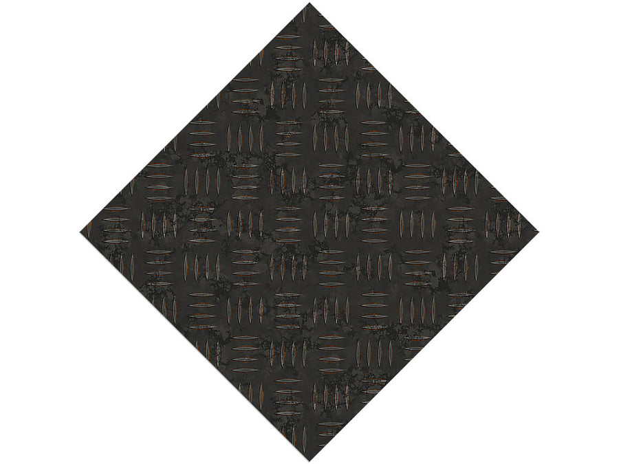 Structural Nightshade Diamond Plate Series Custom Printed Wrap Film