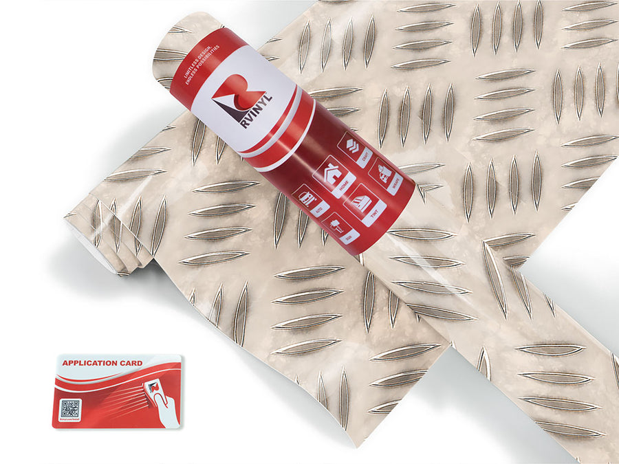 structured steel diamond plate Craft Vinyl Roll