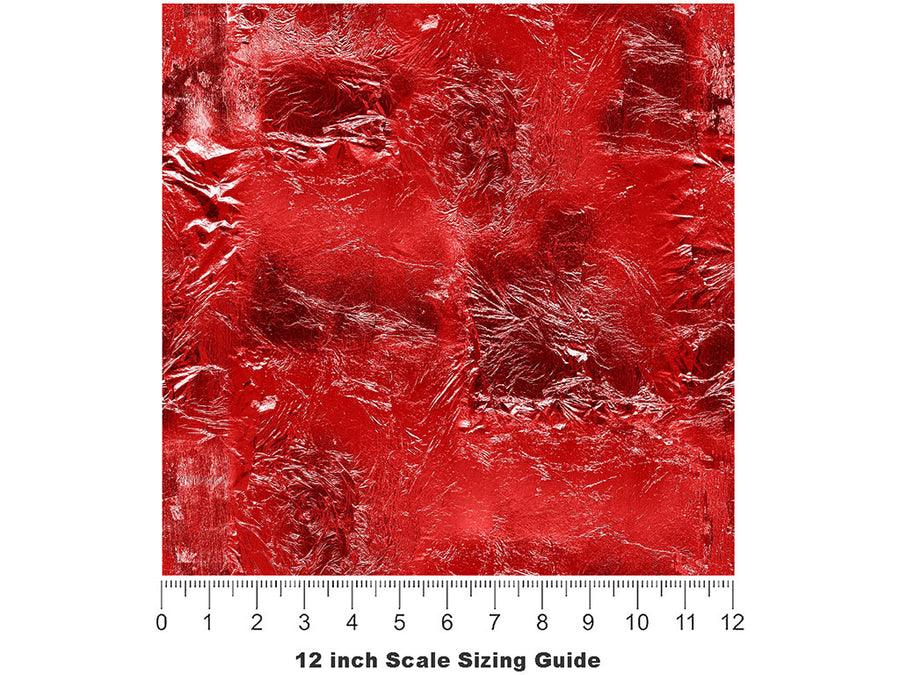 Stuart Coronation Gemstone Vinyl Film Pattern Size 12 inch Scale~Rwraps Stuart Coronation Gemstone Sizing Chart~2
