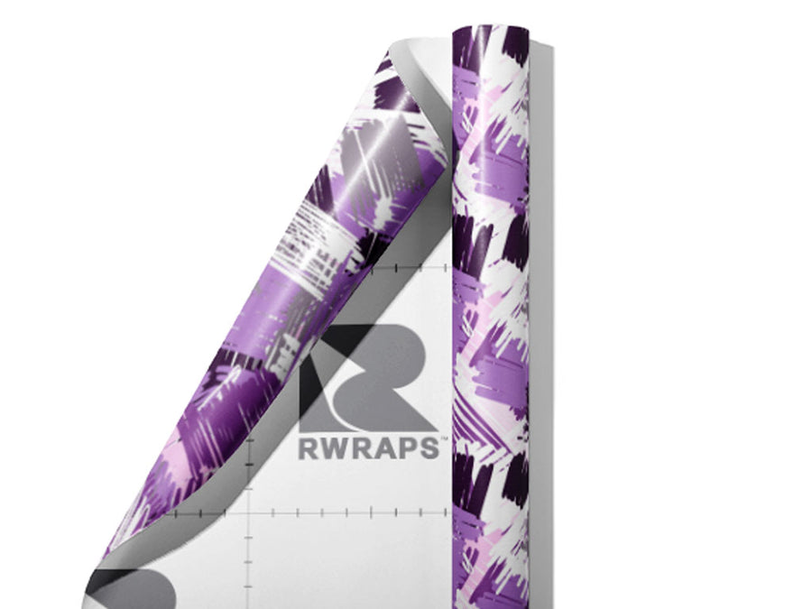 Stubborn Refusal Abstract Wrap Film Sheets~Rwraps Series 914 Stubborn Refusal Abstract Scrolled Sheet~3