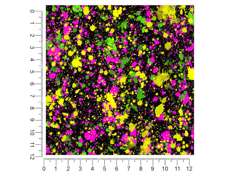 studio floor paint splatter 1ft x 1ft Craft Sheets