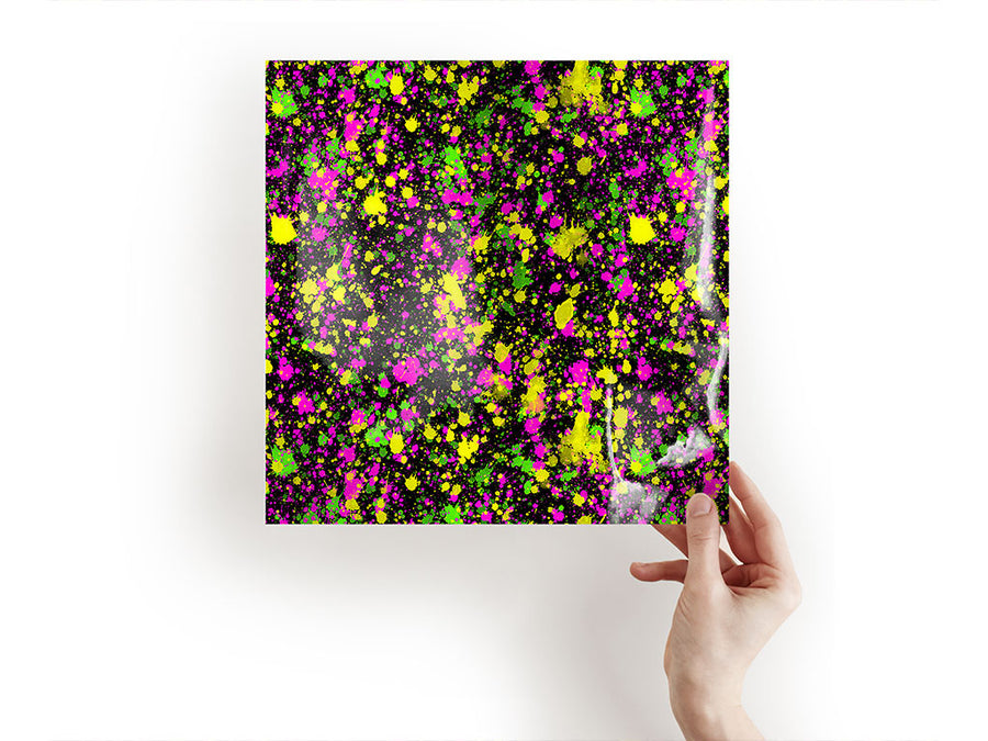 studio floor paint splatter Craft Sheets