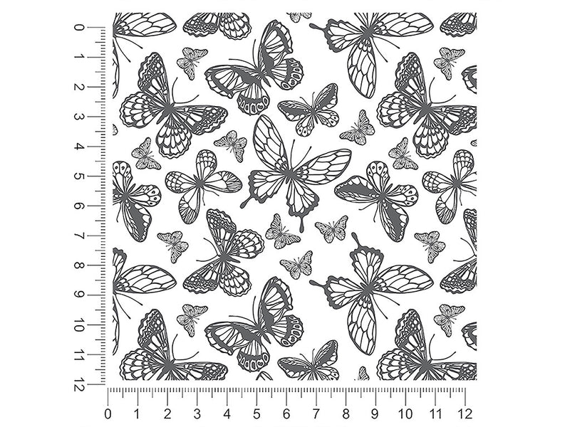 stunning silhouettes bug 1ft x 1ft Craft Sheets