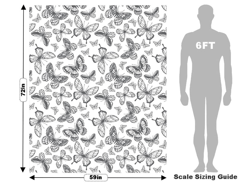 Stunning Silhouettes Bug Vehicle Wrap Scale~Rwraps Series 914 Stunning Silhouettes Bug Measurements~1