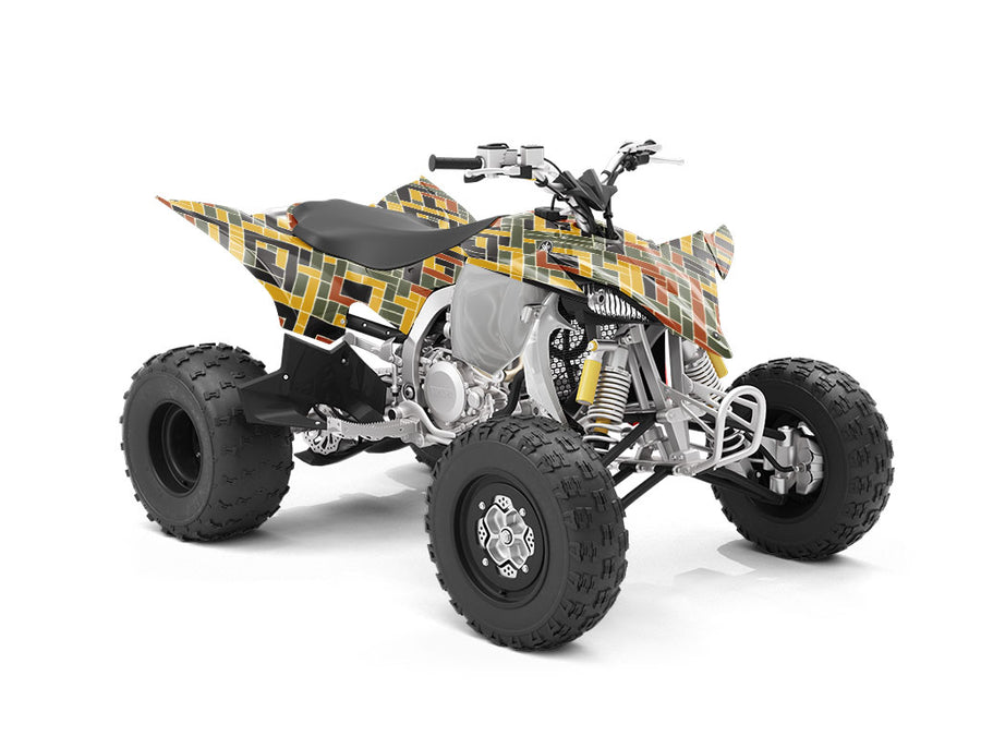 Sturdy Grip Art Deco ATV Wrapping Vinyl