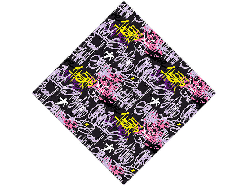 Style Queen Graffiti Vinyl Wrap Pattern