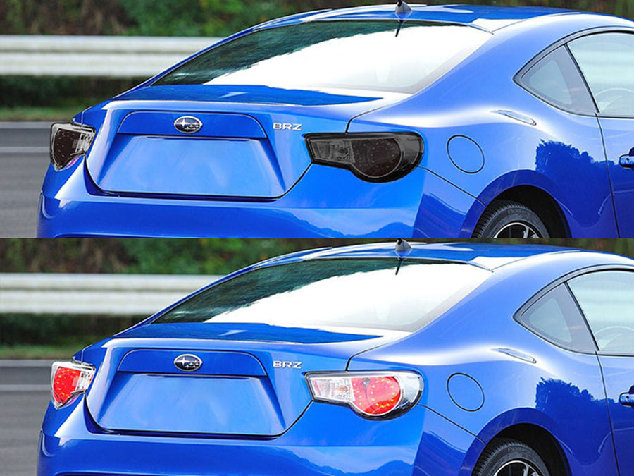 brz Before and After Smoked Taillights