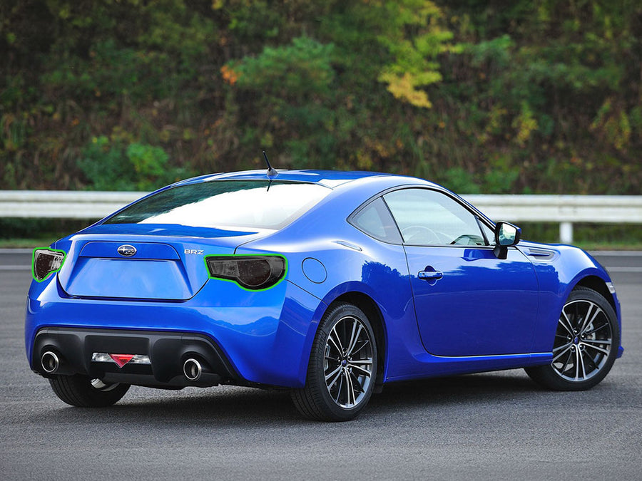 brz Tail Light Tint Installation Points
