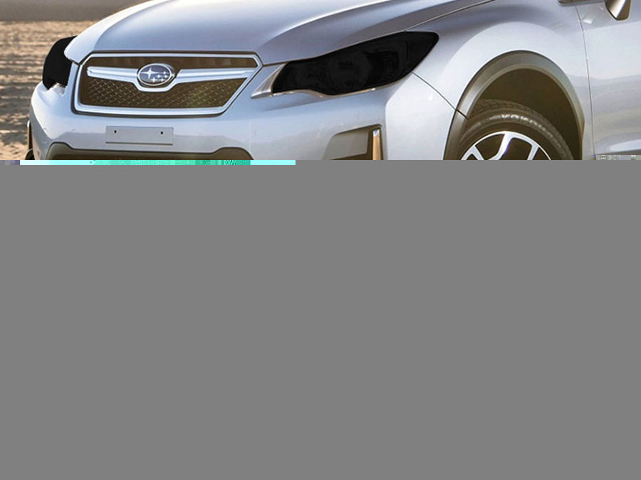 subaru crosstrek 2016-2017 Headlight Tint Appearance