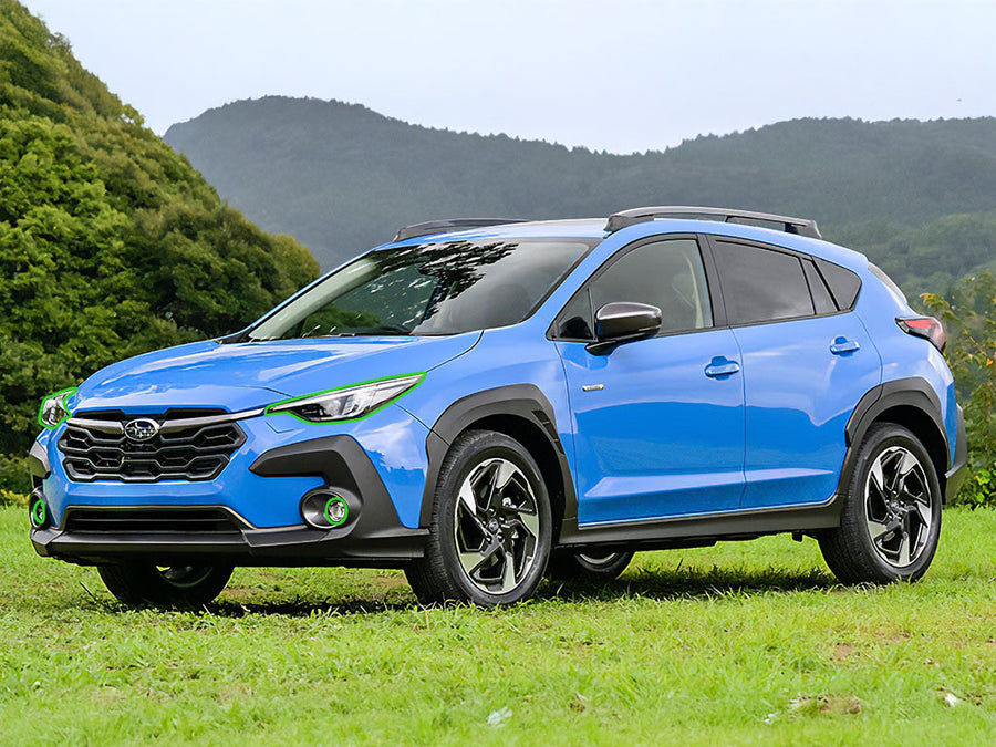subaru crosstrek 2024-2024 Headlight Protection Installation Location