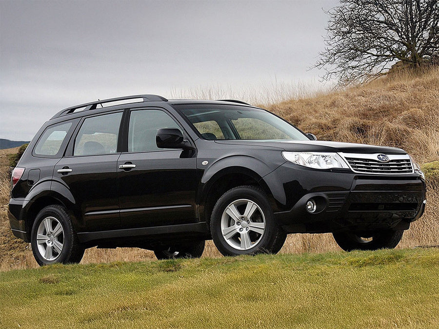 subaru forester 2003-2008 Piano Black Pillar Trim
