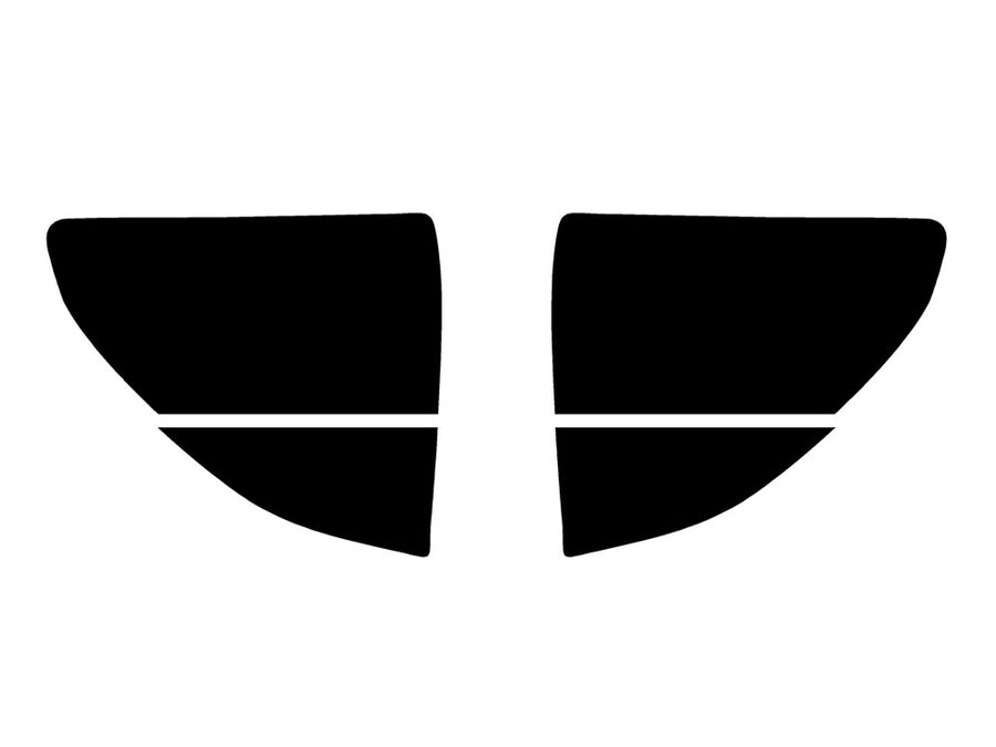 forester Precut Tail Light Tint Diagram