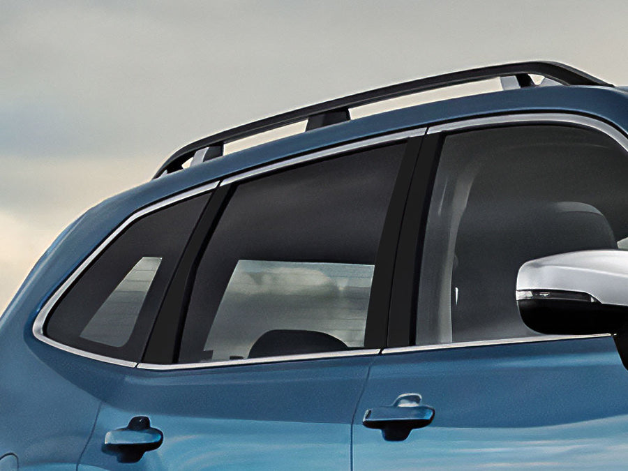 subaru forester 2014-2018 Gloss Black Pillar Cover Diagram