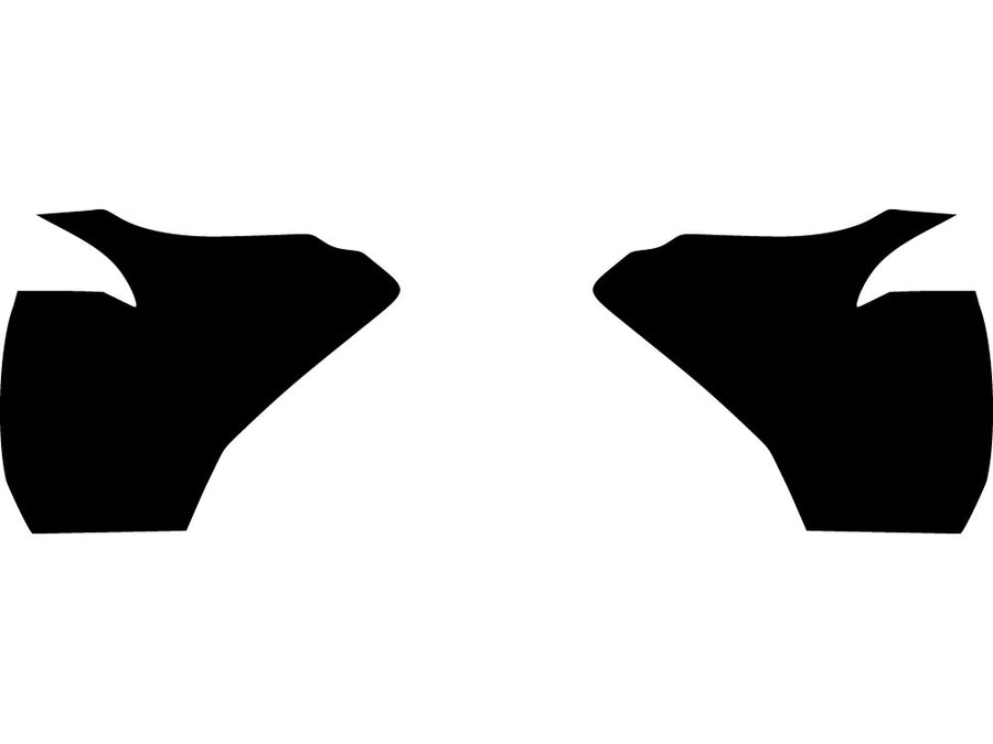 forester Precut Tail Light Tint Diagram