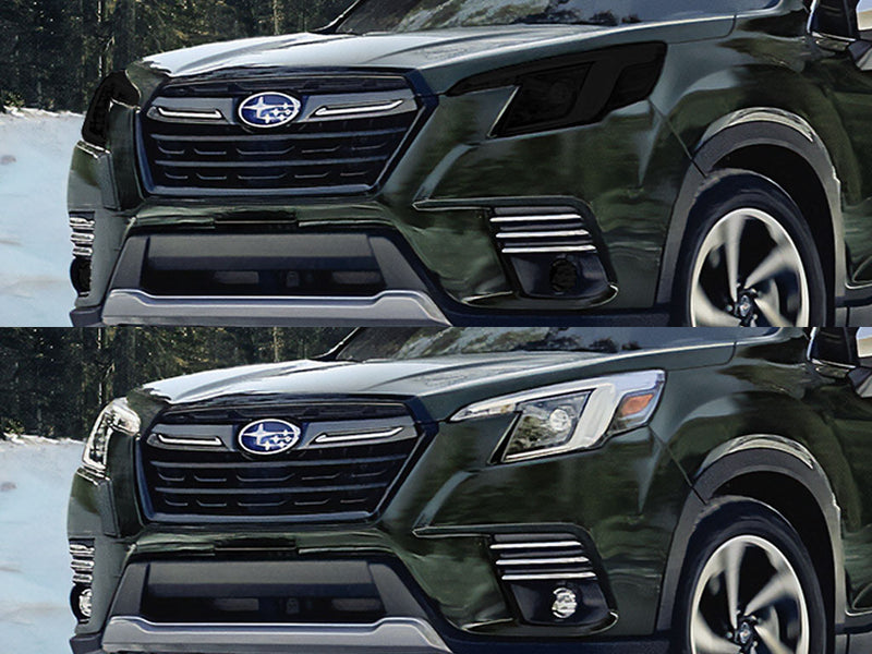 subaru forester 2022-2024 Headlight Tint Appearance