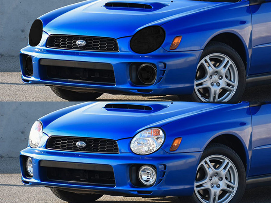 subaru impreza 2002-2003 Headlight Tint Appearance