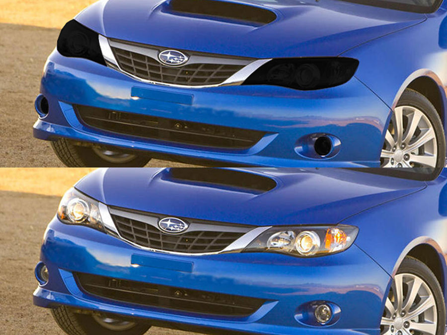 subaru impreza 2008-2009 Headlight Tint Appearance