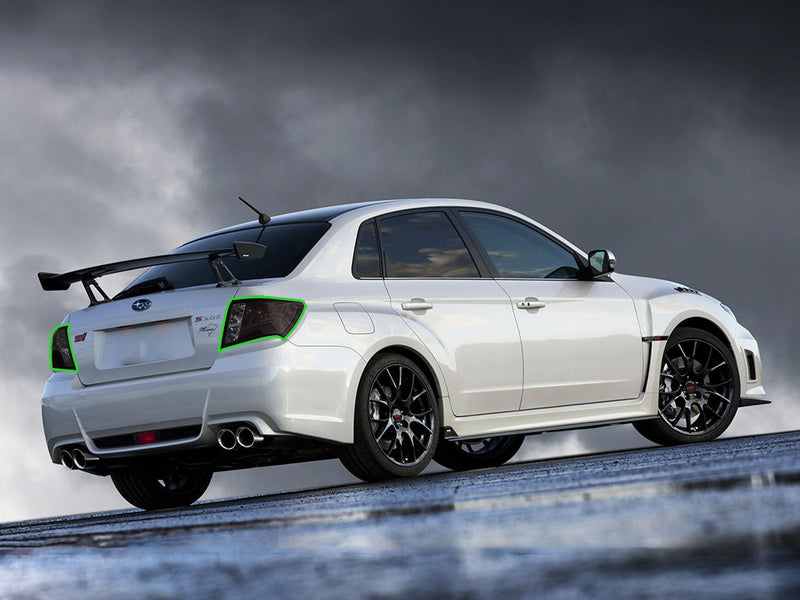 impreza (sedan) Tail Light Tint Installation Points